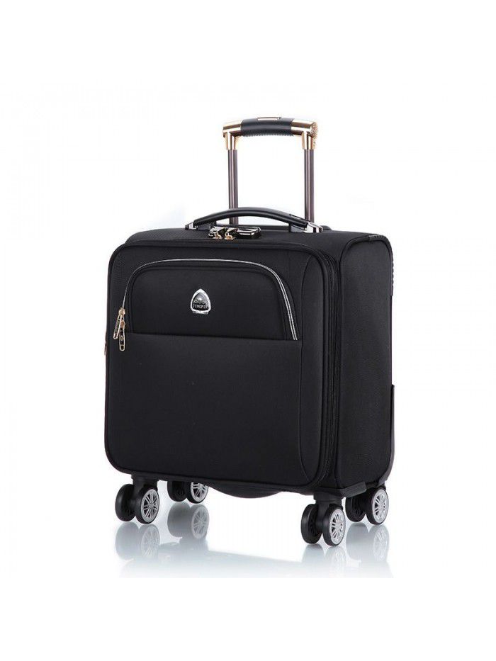 Manufacturer direct selling authentic 16 inch universal wheel Trolley Case classic business luggage suitcase for men and women