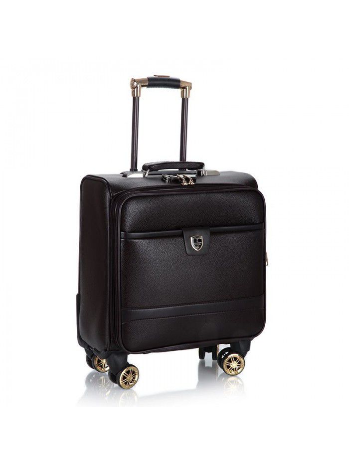 Popular brand trolley case, universal wheel trunk, PVC business travel case, case and bag manufacturer wholesale customization