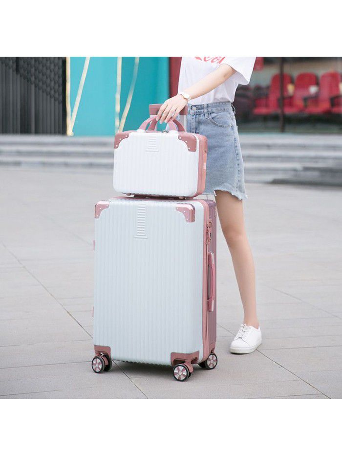 Suitcase Trolley Case make-up trunk universal wheel trunk female 24 suitcase password box male 20 student 14 inch 