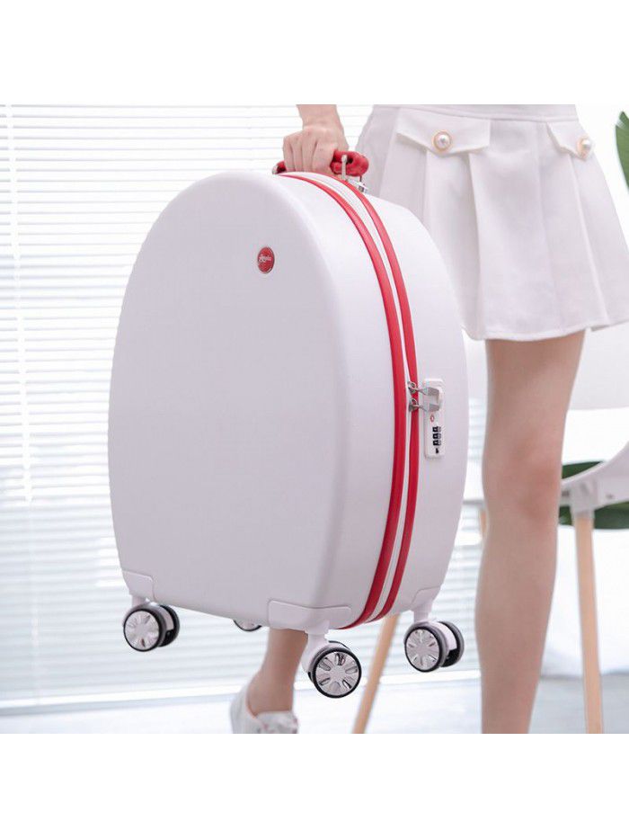 Trunk ins net red female vibrato 20 inch individual pull rod password box tiktok short travel box boarding tide 