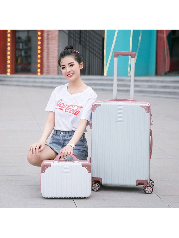 Suitcase Trolley Case make-up trunk universal wheel trunk female 24 suitcase password box male 20 student 14 inch 