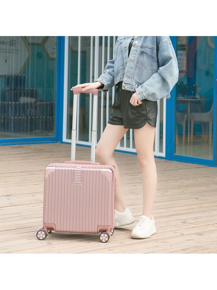 16 inch Trolley Case female small 18 inch light password 24 inch suitcase 20 inch travel boarding case universal wheel male