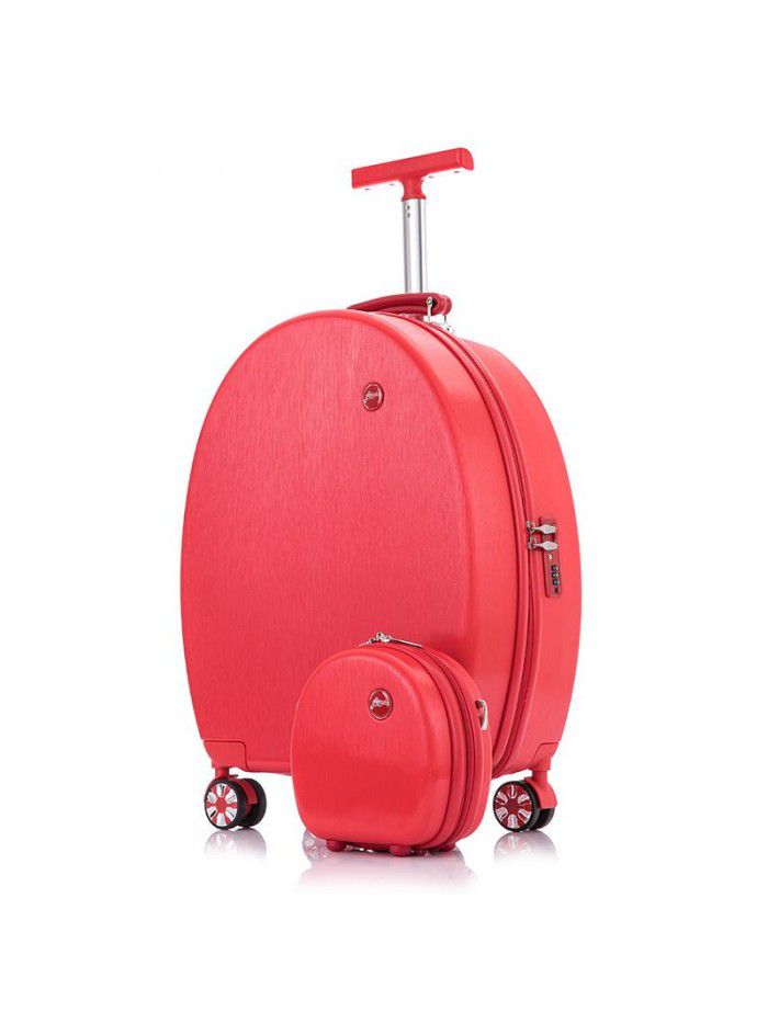 Trunk ins net red female vibrato 20 inch individual pull rod password box tiktok short travel box boarding tide 