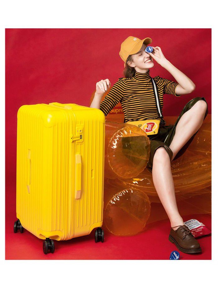 Net red suitcase universal wheel women's Trolley Case large capacity suitcase men's 32 inch code leather case 30