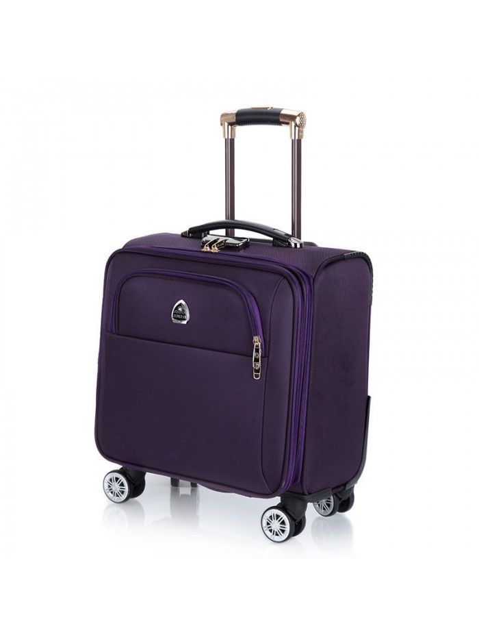 Manufacturer direct selling authentic 16 inch universal wheel Trolley Case classic business luggage suitcase for men and women