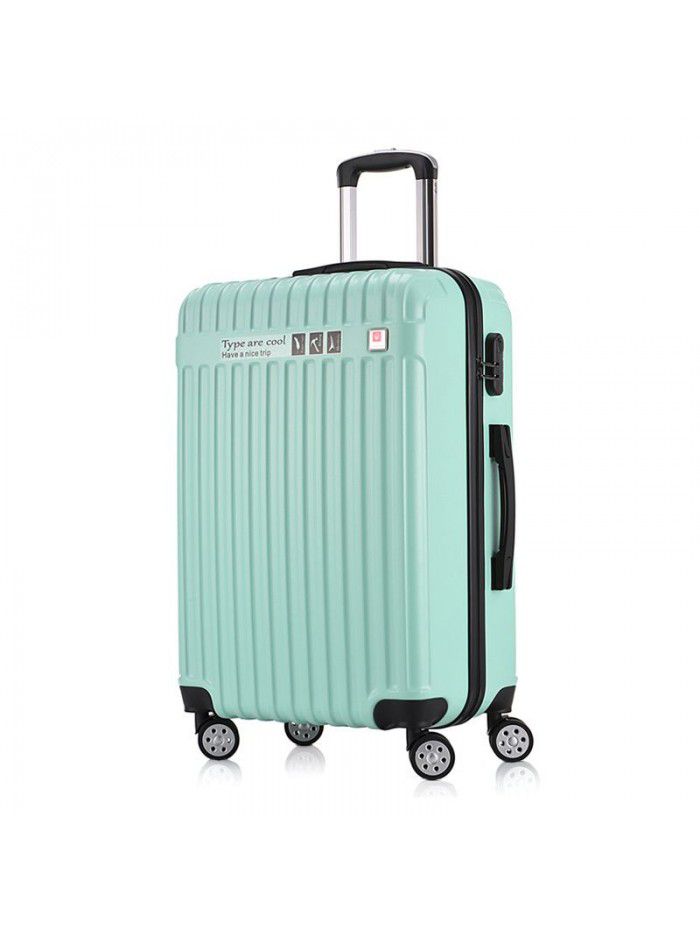 Fashion cup rack trolley case student luggage universal wheel suitcase 24 inch password boarding box