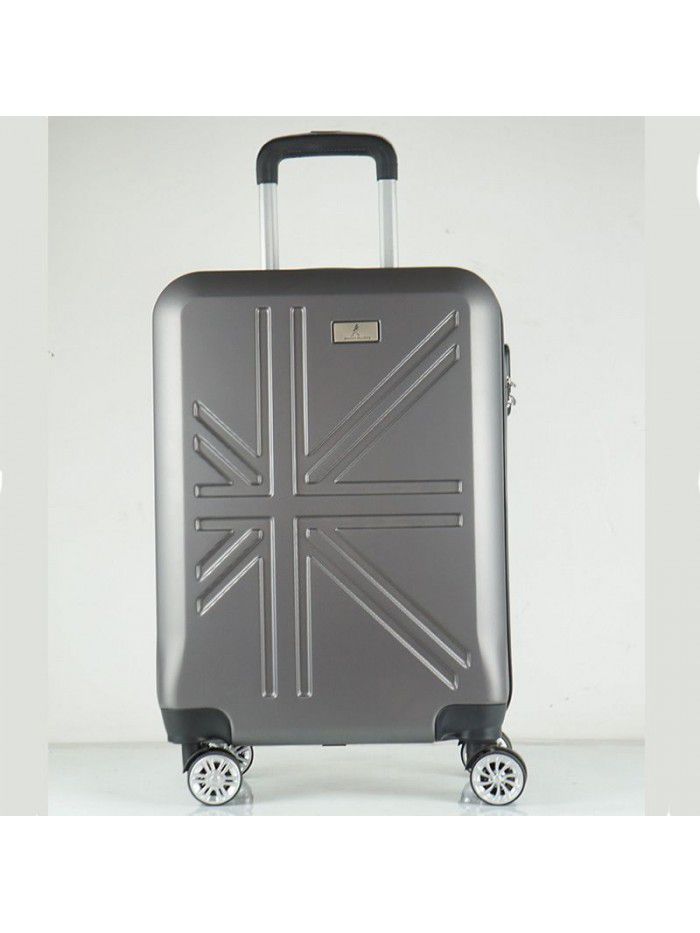 Korean version 21 inch Trolley Case net red ins same silent universal wheel trunk ABS meter shaped trolley suitcase