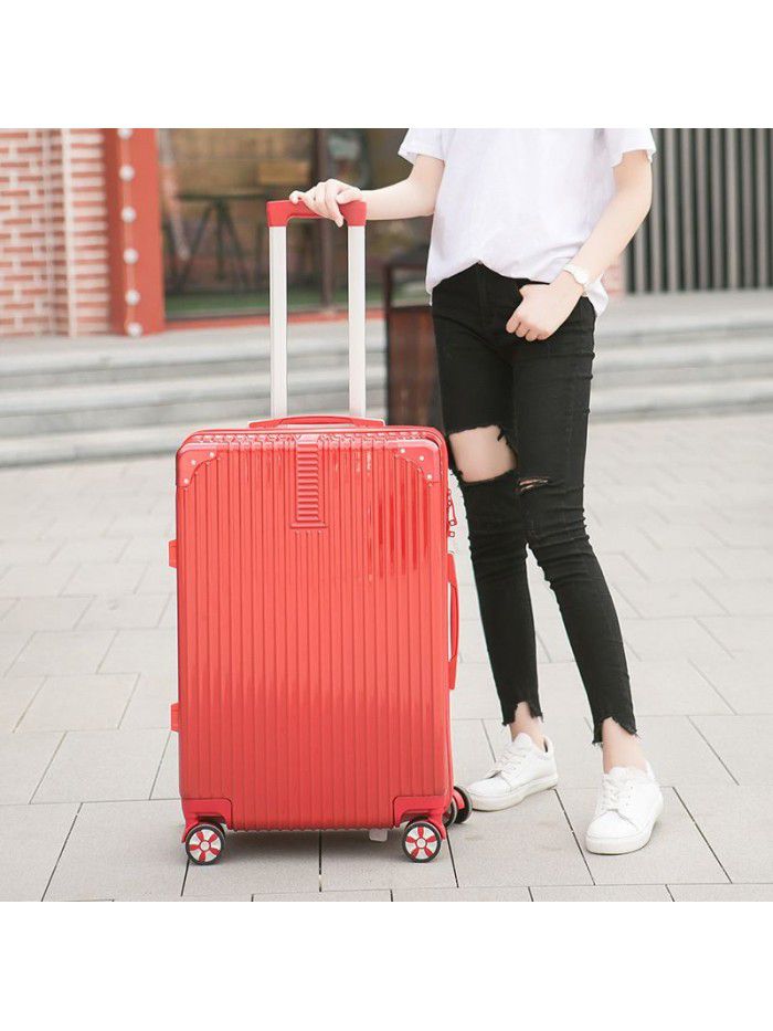 Trolley case 24 inch travel case 20 inch Korean code suitcase universal wheel tide men's and women's net red suitcase 