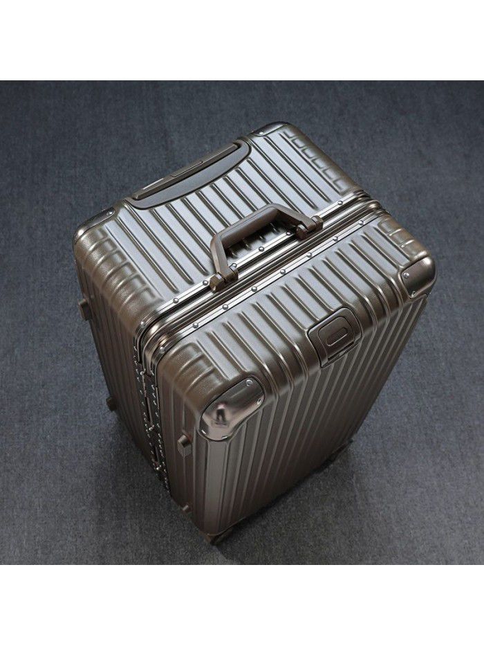 Thickened aluminum frame pull rod box universal wheel super large capacity travel case overseas consignment toolbox 32 inch trunk