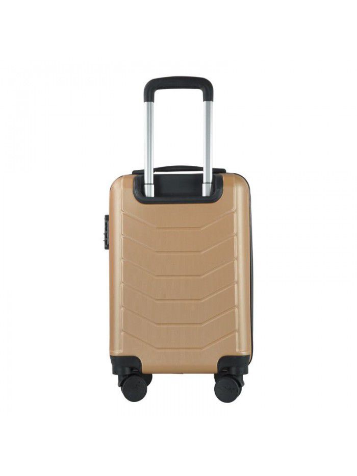 New foreign trade ABS suitcase female 18 inch business man small portable trolley case universal wheel boarding password box