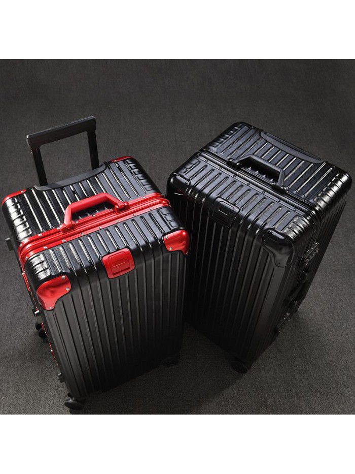 Thickened aluminum frame pull rod box universal wheel super large capacity travel case overseas consignment toolbox 32 inch trunk