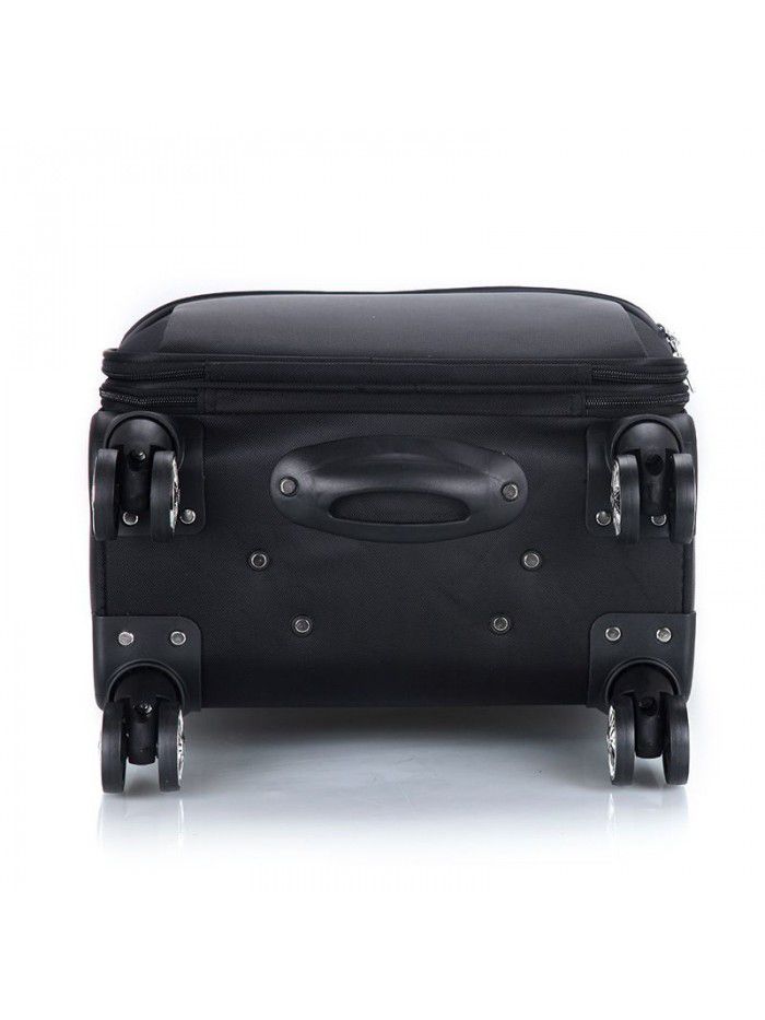 18 inch Oxford cloth small trolley case universal wheel trunk men's and women's stone case computer trunk small travel soft case