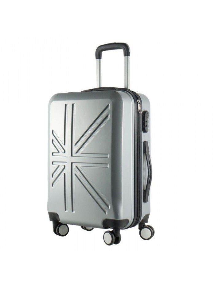 Korean version 21 inch Trolley Case net red ins same silent universal wheel trunk ABS meter shaped trolley suitcase