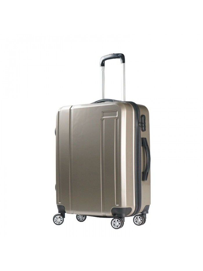 Factory direct business leisure style simple atmosphere suitcase large capacity ABS aluminum alloy pull rod suitcase