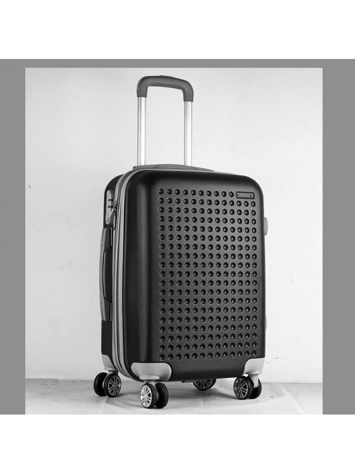 Wholesale zipper Trolley Case custom logo universal wheel suitcase 20 inch gift suitcase password board chassis