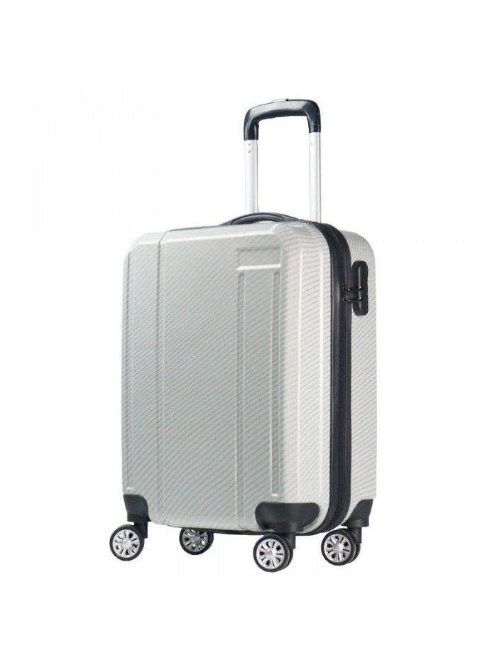 Factory direct business leisure style simple atmosphere suitcase large capacity ABS aluminum alloy pull rod suitcase