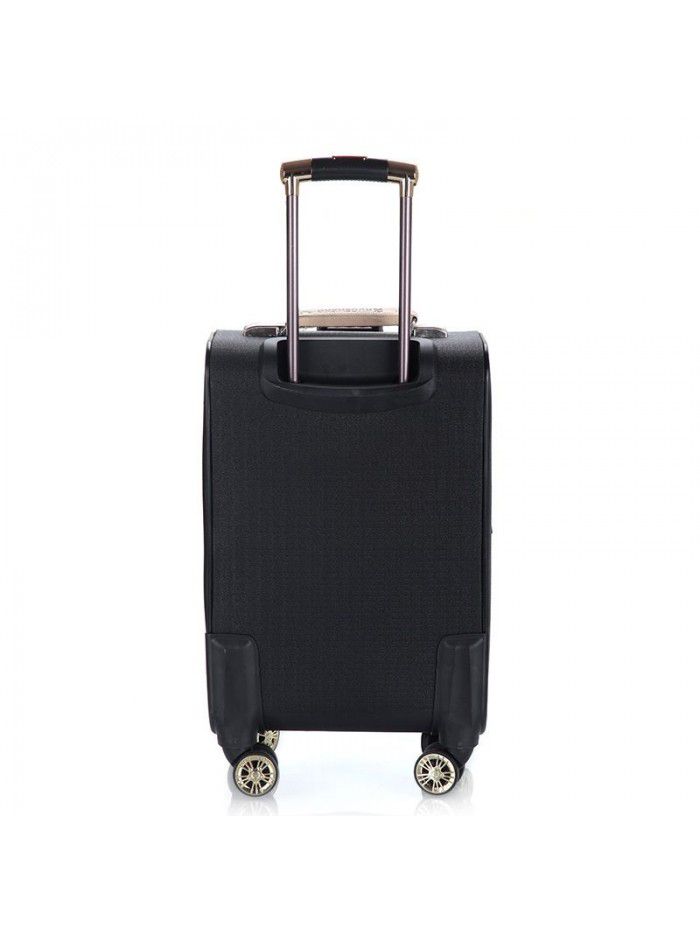 Pu Trolley Case universal wheel business retro 20 men travel women Trolley Case 18 inch password leather case manufacturer 