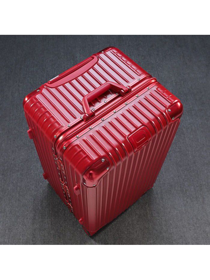 Thickened aluminum frame pull rod box universal wheel super large capacity travel case overseas consignment toolbox 32 inch trunk