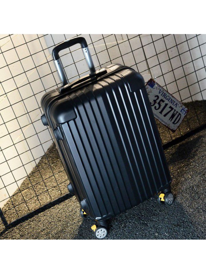 Suitcase men's fashionable Trolley Case Travel Case password box Korean leather case universal wheel 24 inch super capacity 28 inch