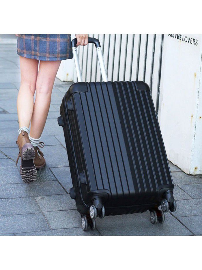 Suitcase men's fashionable Trolley Case Travel Case password box Korean leather case universal wheel 24 inch super capacity 28 inch