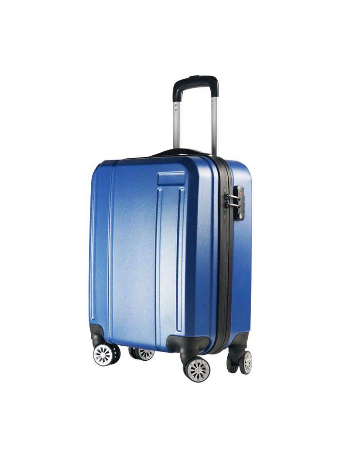 Factory direct business leisure style simple atmosphere suitcase large capacity ABS aluminum alloy pull rod suitcase