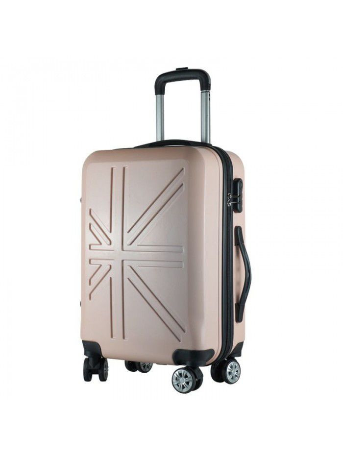 Korean version 21 inch Trolley Case net red ins same silent universal wheel trunk ABS meter shaped trolley suitcase