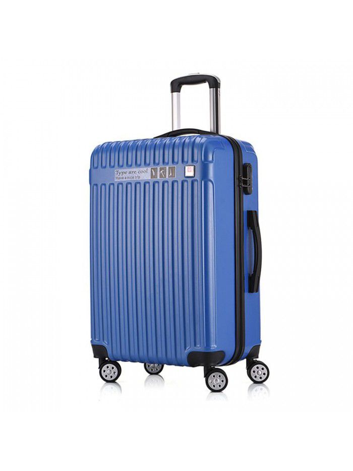 Fashion cup rack trolley case student luggage universal wheel suitcase 24 inch password boarding box