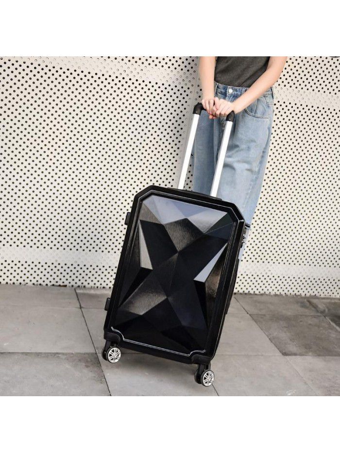 Code box Korean version suitcase women's Trolley Case personalized suitcase men's leather case mother case 