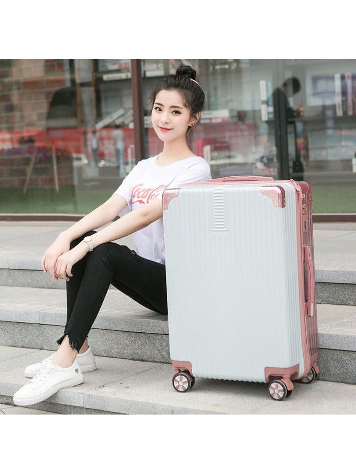 Trolley case 24 inch travel case 20 inch Korean code suitcase universal wheel tide men's and women's net red suitcase 