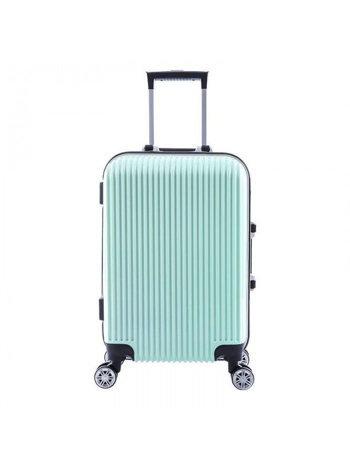 Small vertical bar code lock 20 inch aluminum frame trolley case silent universal wheel luggage suitcase gift customization