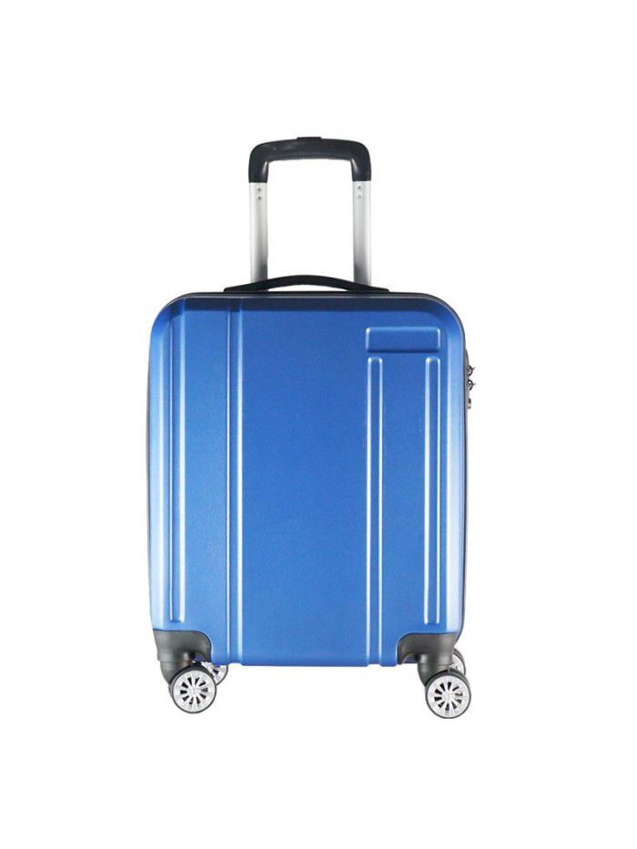 Factory direct business leisure style simple atmosphere suitcase large capacity ABS aluminum alloy pull rod suitcase