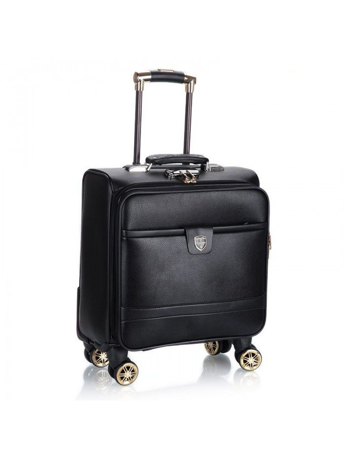 Popular brand trolley case, universal wheel trunk, PVC business travel case, case and bag manufacturer wholesale customization