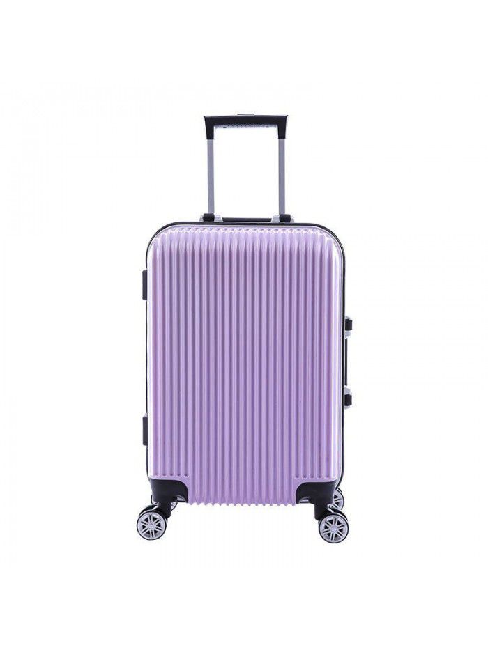 Small vertical bar code lock 20 inch aluminum frame trolley case silent universal wheel luggage suitcase gift customization