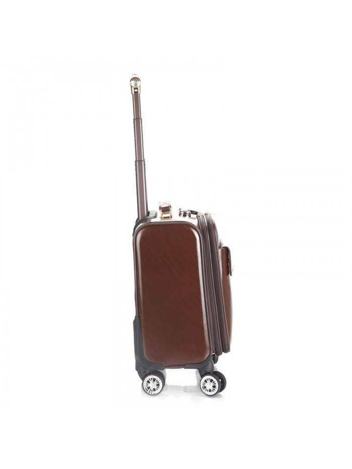 New 2017 Korean version Trolley Case universal wheel mount chassis fashion men's and women's luggage 18 inch wholesale customized