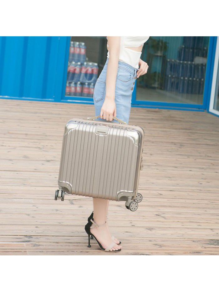 16 inch Trolley Case female small 18 inch light password 24 inch suitcase 20 inch travel boarding case universal wheel male