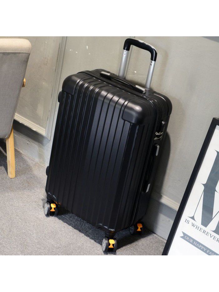 Suitcase men's fashionable Trolley Case Travel Case password box Korean leather case universal wheel 24 inch super capacity 28 inch