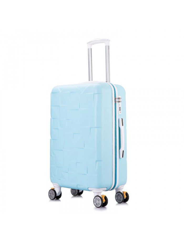 new Trolley Case universal wheel Korean 20 inch boarding case student luggage men's and women's password suitcase 