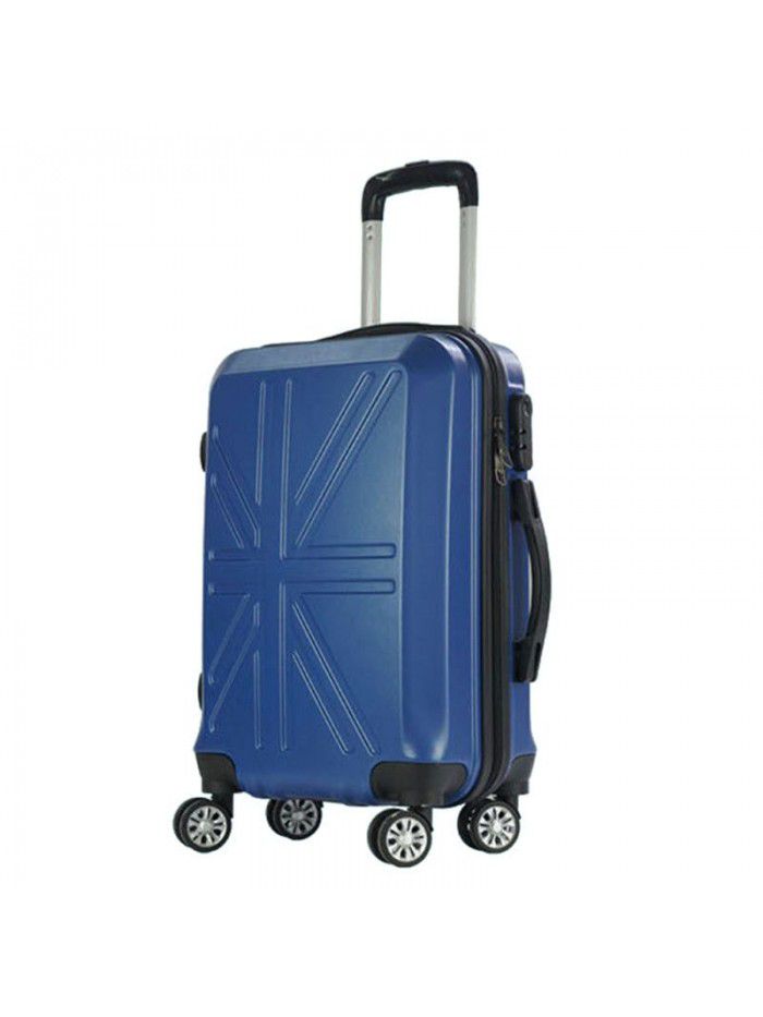 Korean version 21 inch Trolley Case net red ins same silent universal wheel trunk ABS meter shaped trolley suitcase