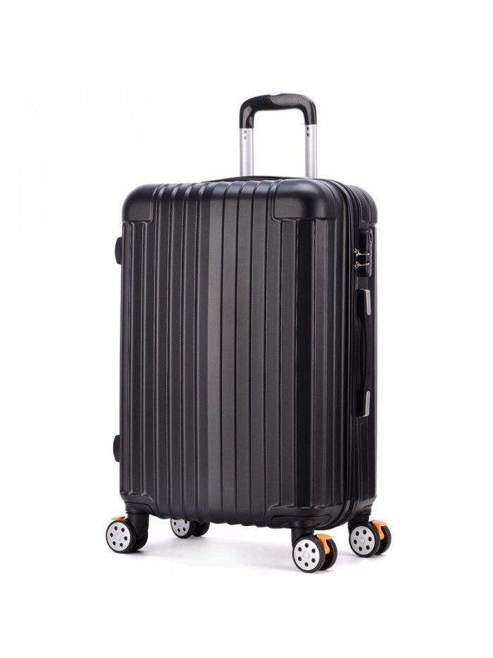 Suitcase men's fashionable Trolley Case Travel Case password box Korean leather case universal wheel 24 inch super capacity 28 inch