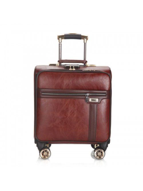 16 inch men's and women's suitcase luggage code bo...
