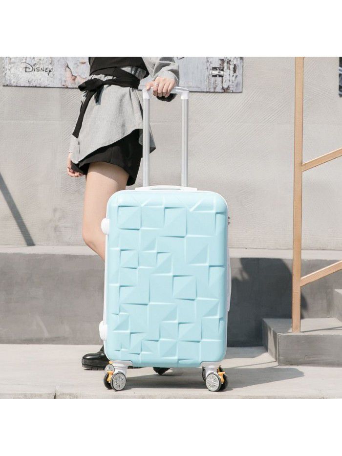 new Trolley Case universal wheel Korean 20 inch boarding case student luggage men's and women's password suitcase 