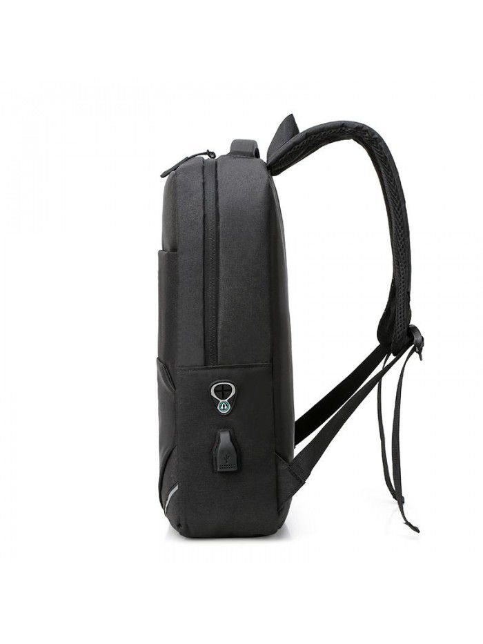 Men's leisure computer bag Korean backpack fashion trend simple backpack high school student schoolbag