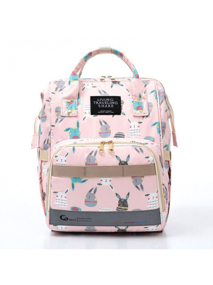 Mommy bag nylon cloth backpack women's travel storage bag water proof backpack hanging children's car Backpack