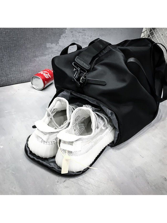 Luggage bag men's short distance hand-held travel bag women's multi-functional independent shoe position waterproof sports fitness bag