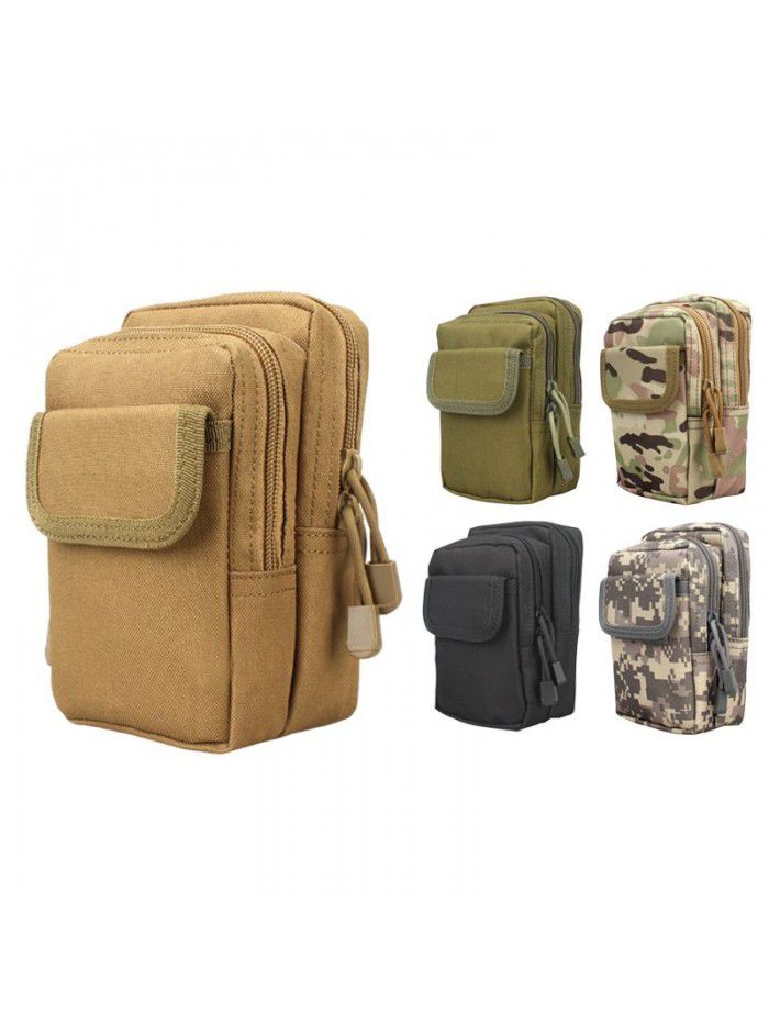 Multifunctional sports thunder bag mountaineering bag travel mobile phone bag camouflage hanging bag tactical belt waist bag