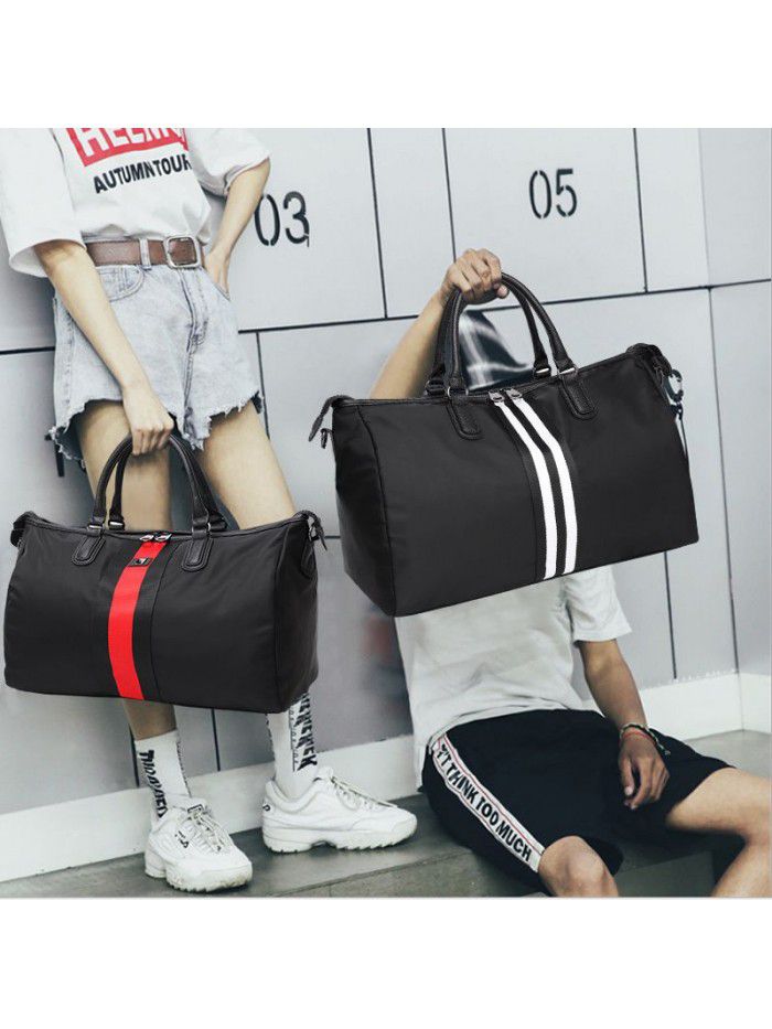 Korean new bag 22 inch suitcase travel bag large capacity travel bag carrying luggage bag net red exercise fitness bag 