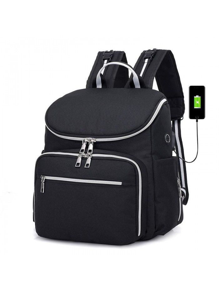 New mummy bag multi function large capacity diaper bag light folding baby mummy Backpack