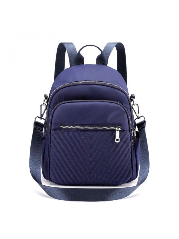 Nylon women's bag 2021 new fashion light backpack large capacity Travel Backpack fashionable women's bag