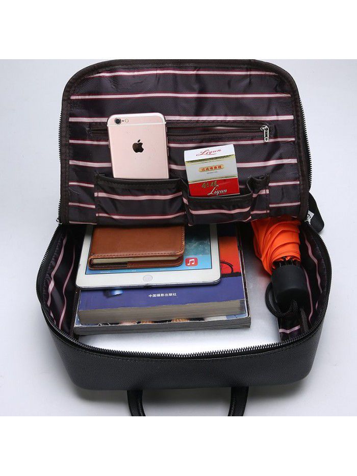 Wholesale new Korean fashion men's backpack retro leisure computer backpack fast selling popular travel bag trend