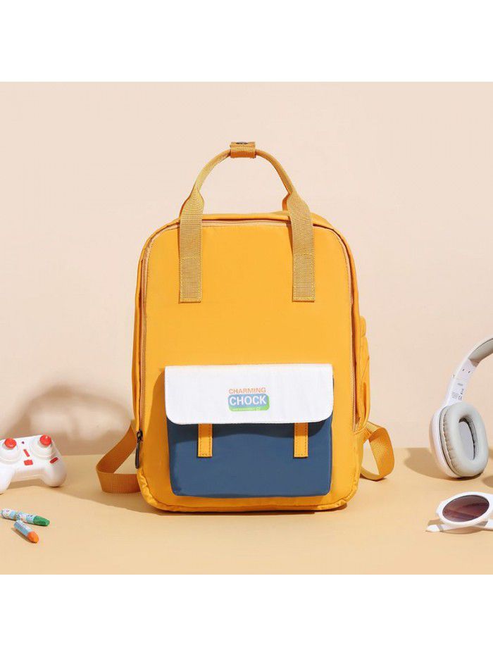 Becky 2020 new simple backpack custom fashion Korean leisure backpack for primary and secondary school students